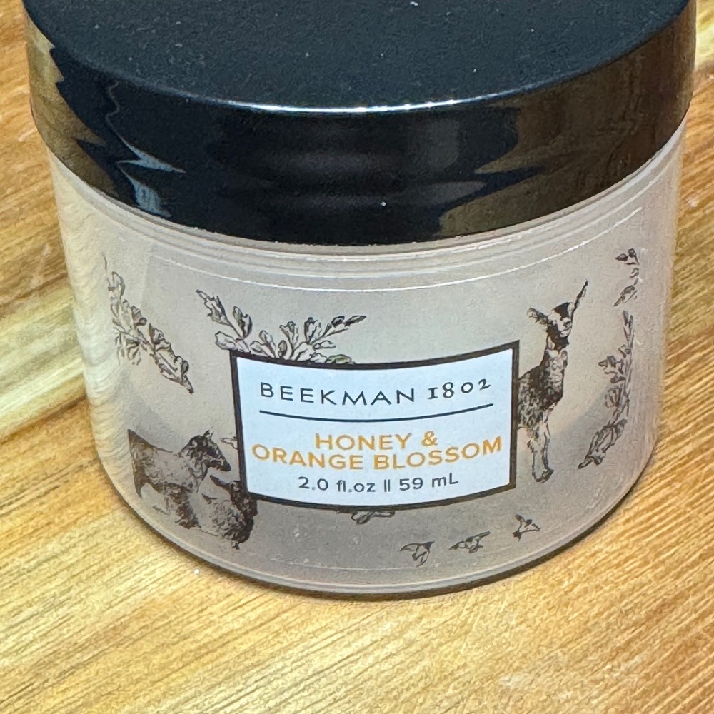 Beekman 1802 Honey & Orange Blossom Whipped Body Cream 2 oz Travel Size